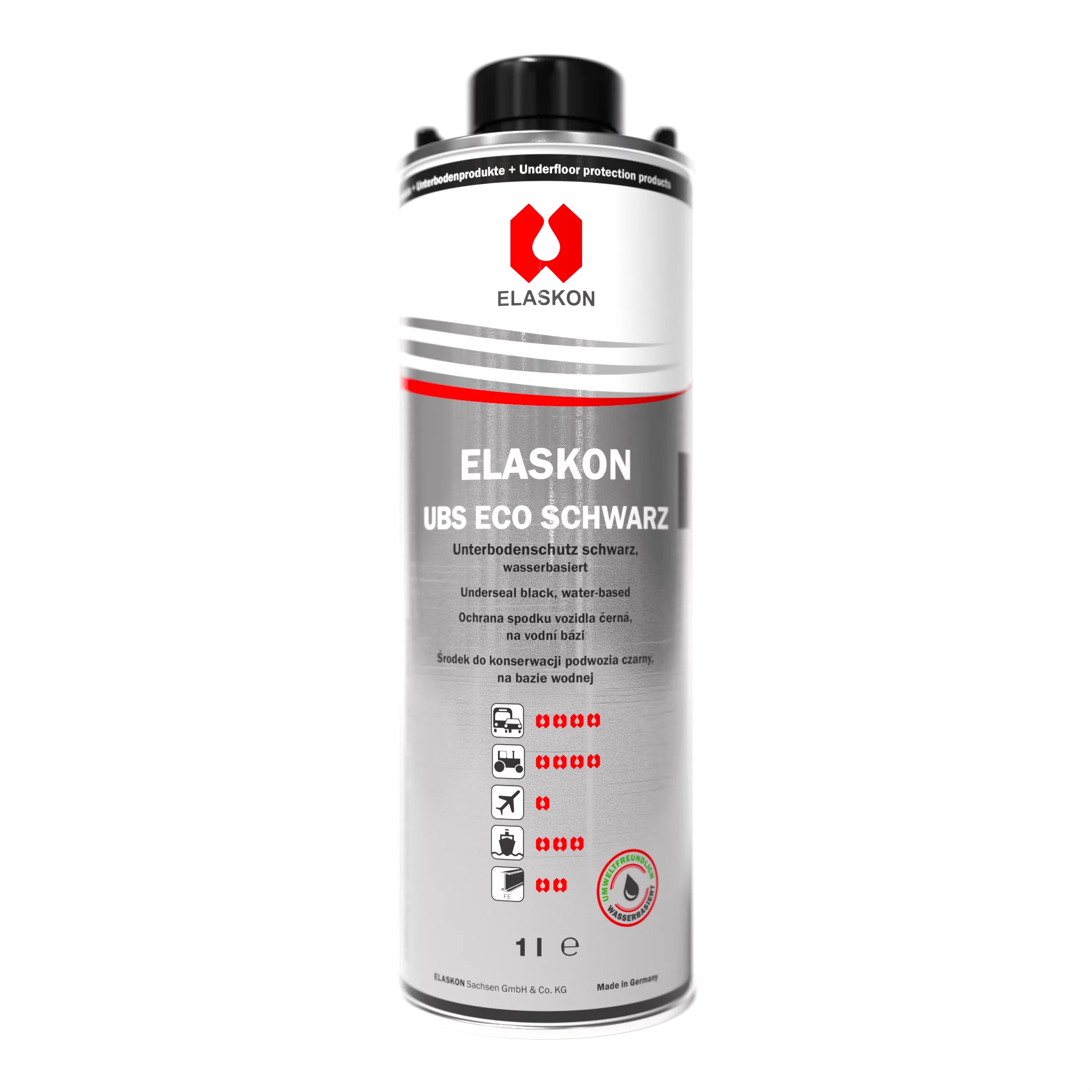 ELASKON UBS Eco schwarz wasserbasiert